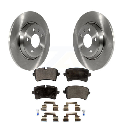 Kit de disques de frein à disque arrière et plaquettes en céramique pour Audi A7 Quattro A6 K8T-102019