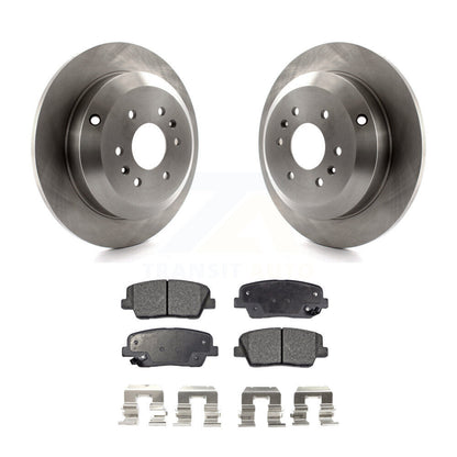 Kit de rotors de frein à disque arrière et plaquettes en céramique pour Kia Borrego 2009 – 2011 K8T-10202