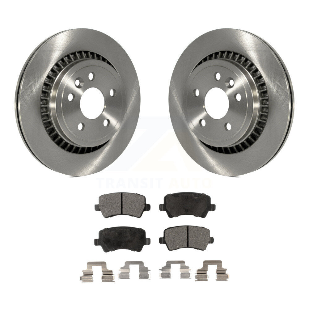 Kit de disques de frein à disque arrière et plaquettes en céramique pour Volvo XC60 2010-2017 K8T-102034