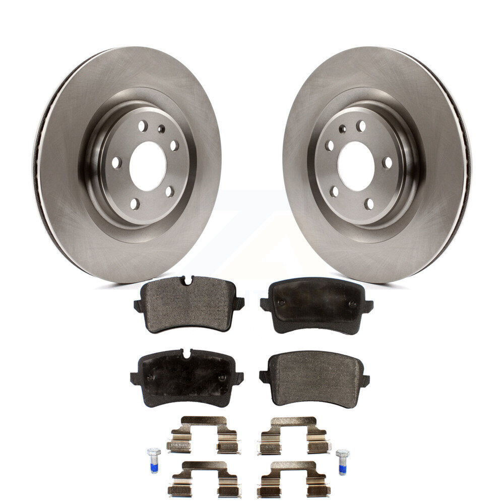 Rotors de frein à disque arrière et Kit de plaquettes en céramique, pour Audi Porsche Macan A6 Quattro A7 A