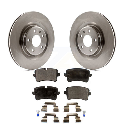Rotors de frein à disque arrière et Kit de plaquettes en céramique, pour Audi Porsche Macan A6 Quattro A7 A