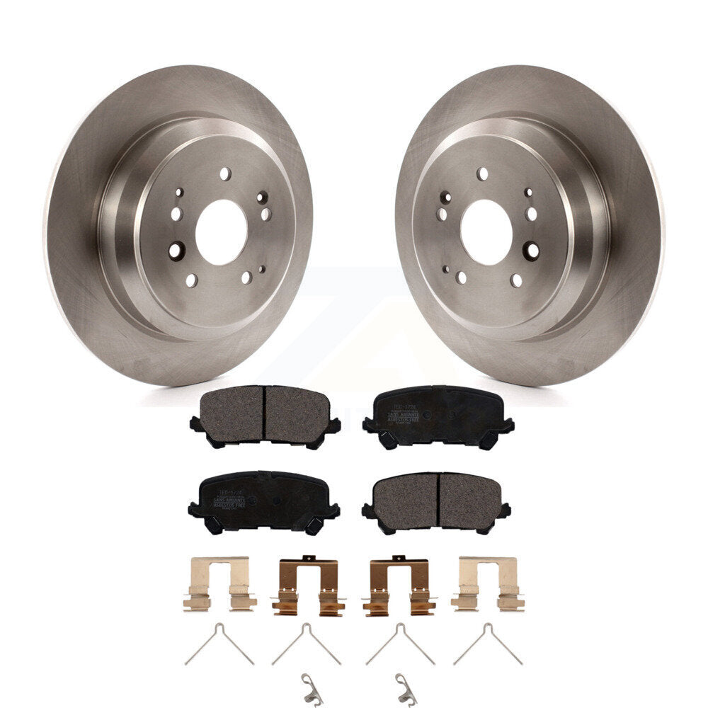 Kit de disques de frein à disque arrière et plaquettes en céramique pour Acura MDX 2014-2016 K8T-102084