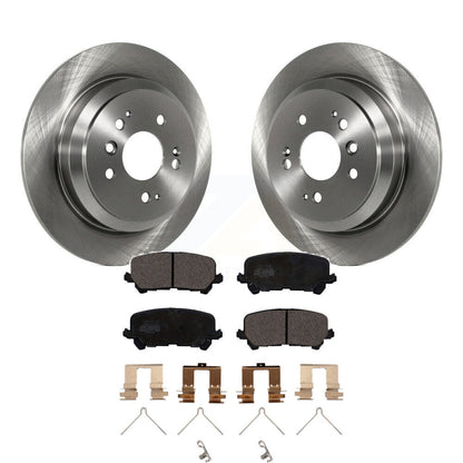 Kit de rotors de frein à disque arrière et de plaquettes en céramique pour Honda Pilot Ridgeline Passport