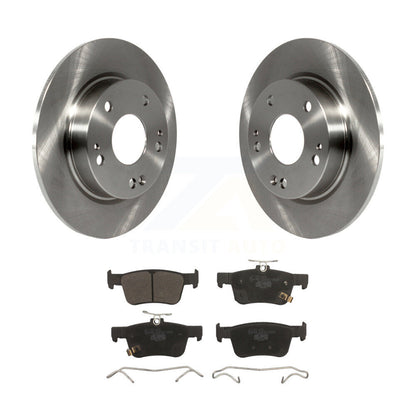 Kit de disques de frein à disque arrière et plaquettes en céramique pour Honda Civic K8T-102105