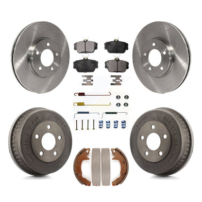 Kit de tambour de plaquettes en céramique de Rotors de frein avant et arrière (7 pièces) pour Ford Taurus Mercury Sabl