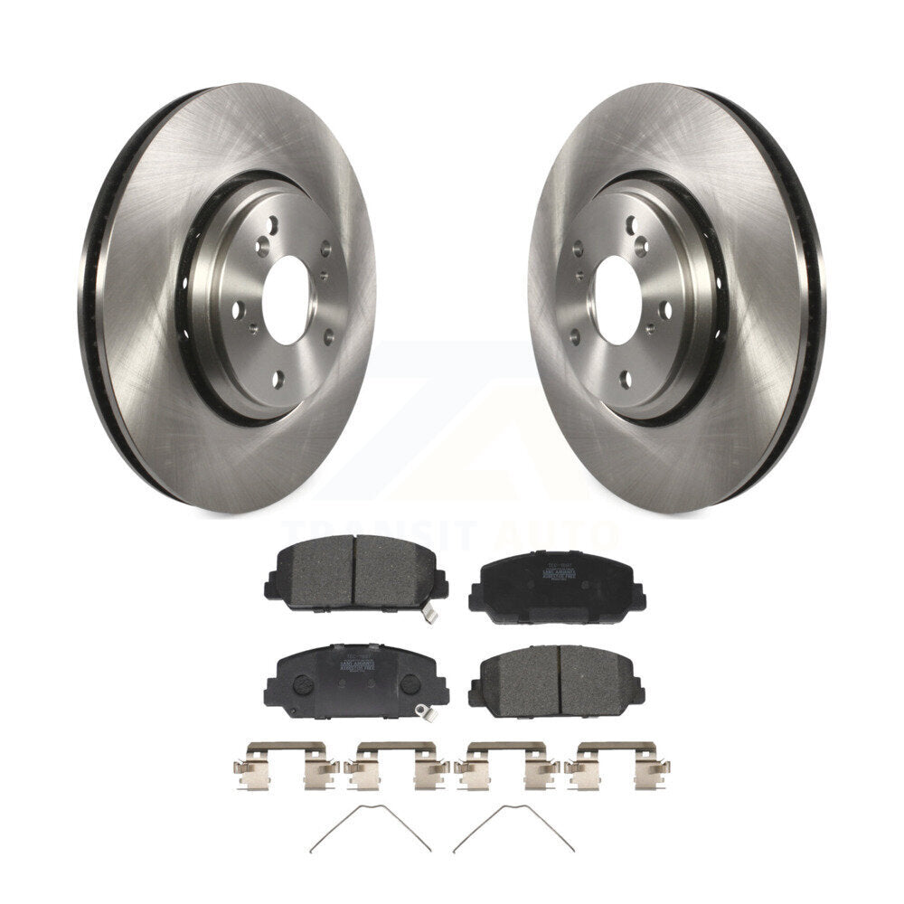 Kit de disques de frein à disque avant et plaquettes en céramique, pour Honda Civic Accord Acura ILX