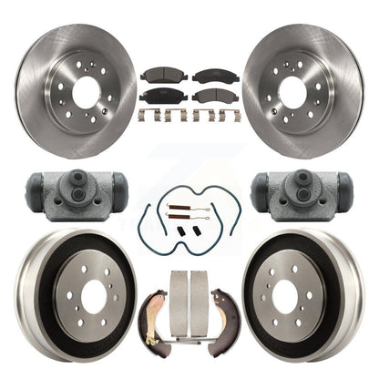 Kit de plaquettes et de tambour en céramique pour Rotor de frein avant et arrière (9 pièces) pour Chevrolet Silverado 150
