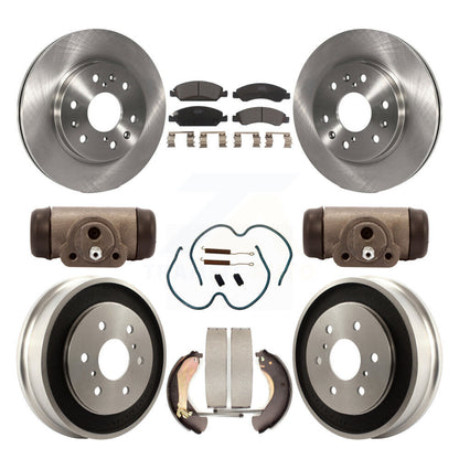 Kit de plaquettes et de tambour en céramique pour Rotor de frein avant et arrière (9 pièces) pour Chevrolet Silverado 150