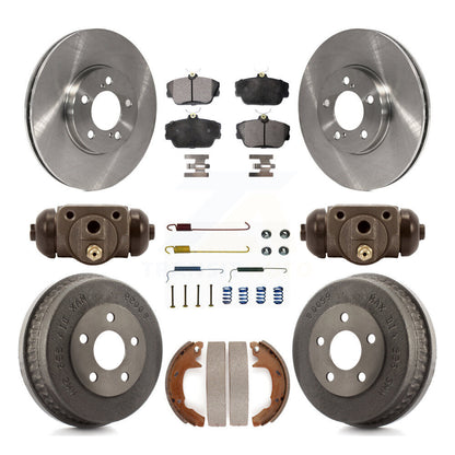 Kit de tambour de plaquettes en céramique de Rotors de frein avant et arrière (9 pièces) pour Ford Taurus Mercury Sabl