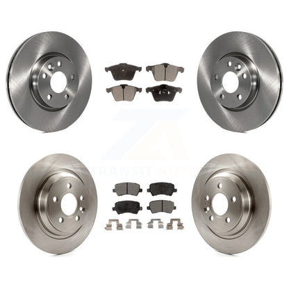 Kit de rotors de frein à disque avant et arrière et plaquettes en céramique pour Volvo V70 K8T-102839