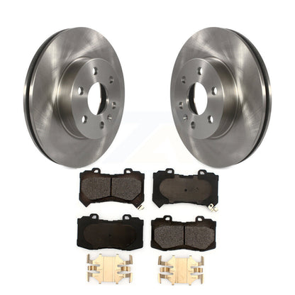 Rotors de frein avant et kit de plaquettes en céramique pour Chevrolet Colorado GMC Canyo 2015-2020
