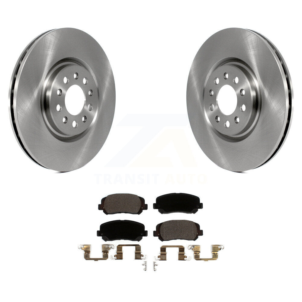 Kit de rotors de frein à disque avant et plaquettes en céramique pour Jeep Cherokee Chrysler 200