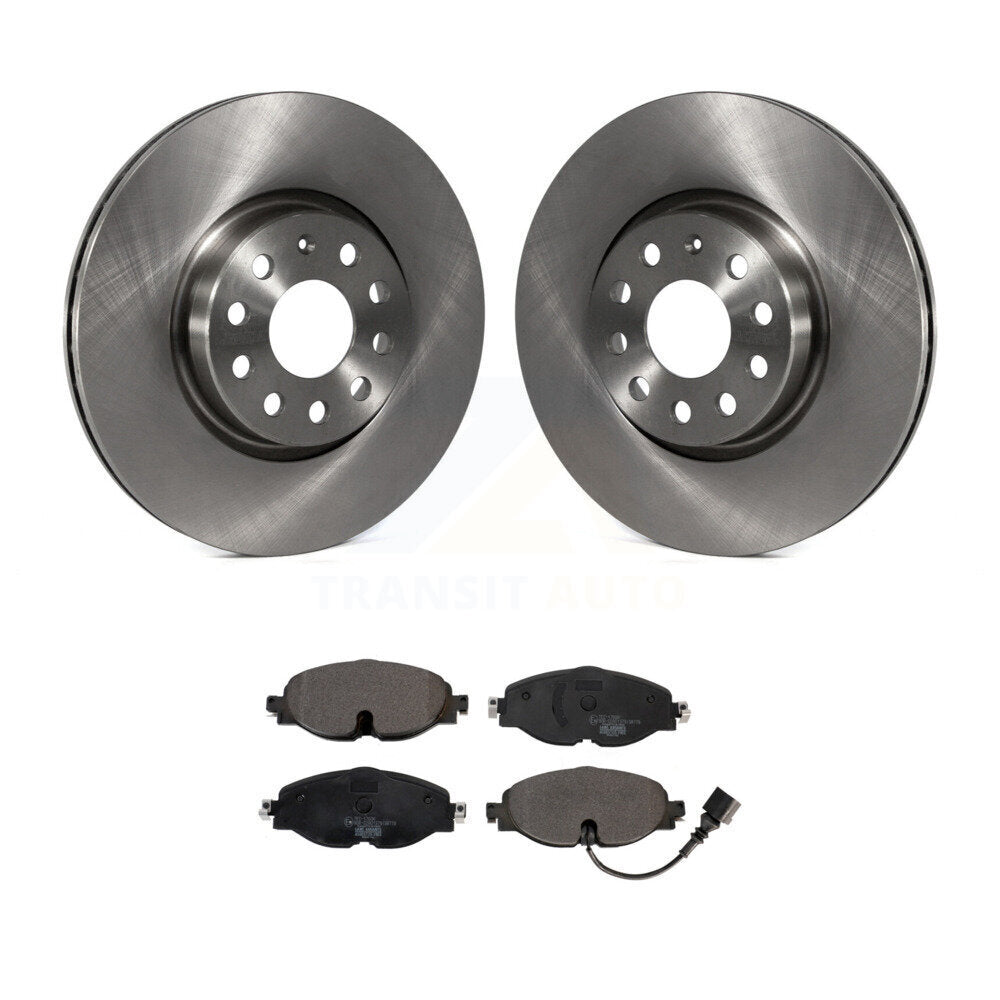 Kit de rotor de frein avant et de plaquettes en céramique, pour Volkswagen Golf Taos SportWagen Audi GT