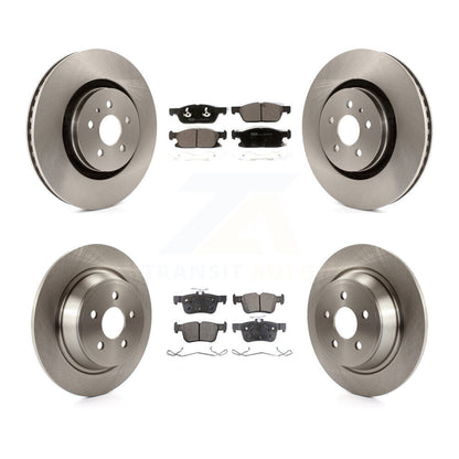 Kit de rotor de frein avant et arrière et plaquettes en céramique, pour Ford Fusion Lincoln MKZ continenta