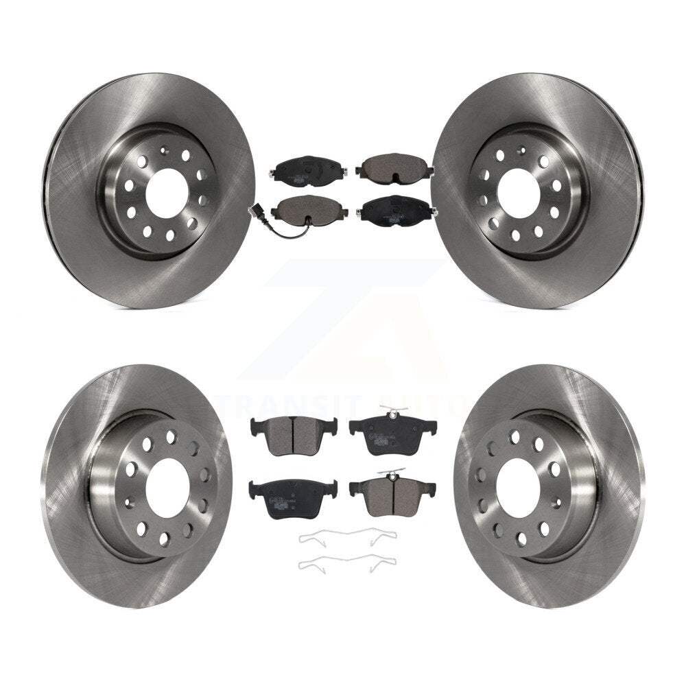 Kit de rotors de frein avant et arrière et plaquettes en céramique, pour Volkswagen Taos Audi A3 Quattro T