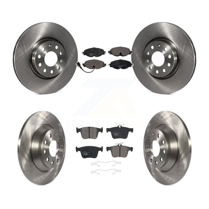 Kit de rotors de frein à disque avant et arrière et plaquettes en céramique pour Audi TT Quattro K8T-10287