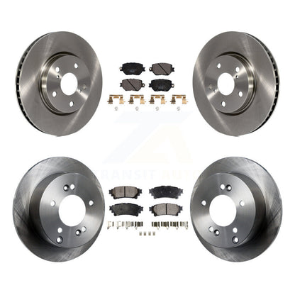 Kit de rotors de frein à disque avant et arrière et plaquettes en céramique pour Lexus IS250 K8T-102878