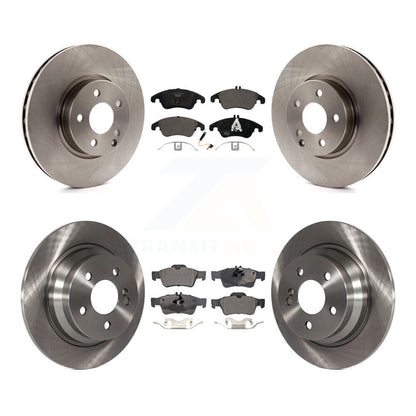Kit de rotors de frein à disque avant et arrière et plaquettes en céramique pour Mercedes-Benz E250