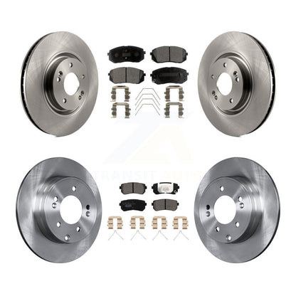 Kit de plaquettes en céramique pour rotors de frein avant et arrière, pour Kia Optima, avec stationnement manuel