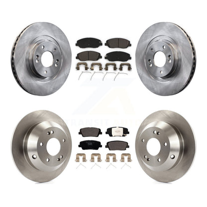 Kit de rotors de frein à disque avant et arrière et plaquettes en céramique, pour Hyundai Santa Fe XL