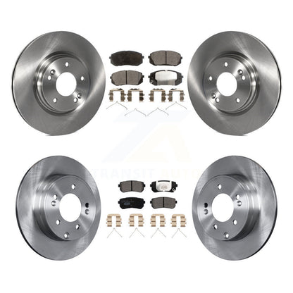 Kit de plaquettes en céramique pour rotors de frein avant et arrière, pour Kia Optima, avec stationnement manuel