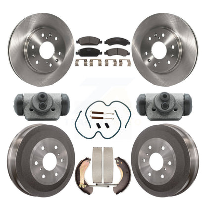 Kit de plaquettes et de tambour en céramique pour Rotor de frein avant et arrière (9 pièces) pour Chevrolet Silverado 150