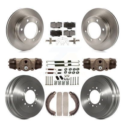Kit de tambour à plaquettes en céramique pour Rotor de frein avant et arrière (9 pièces) pour Toyota 4Runner Limited/SR