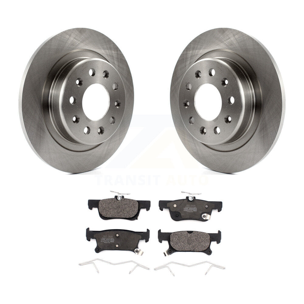 Kit de rotors de frein à disque arrière et de plaquettes en céramique pour Buick Envision K8T-102976
