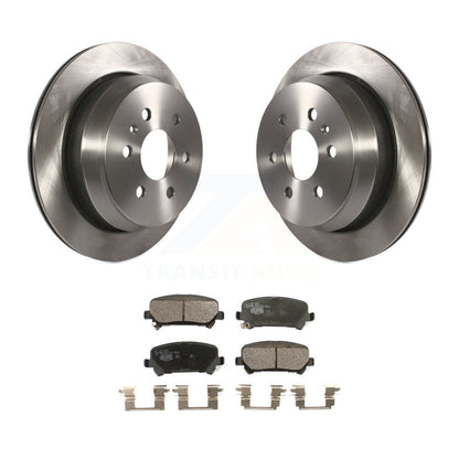 Kit de rotor de frein arrière et de plaquettes en céramique pour Chevrolet Colorado GMC Canyo 2015-2020