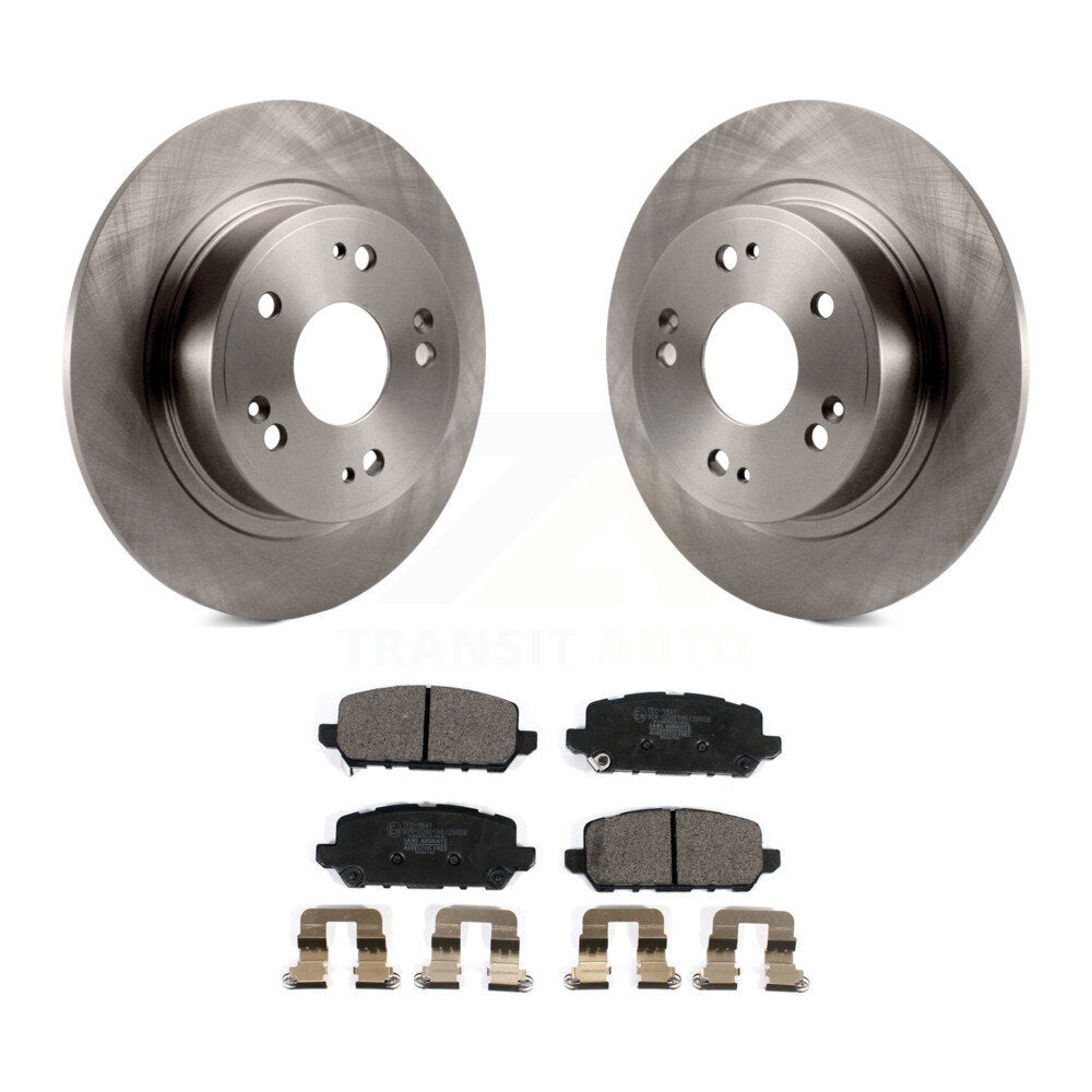 Kit de disques de frein à disque arrière et plaquettes en céramique pour Honda HR-V 2016-2022 K8T-102980
