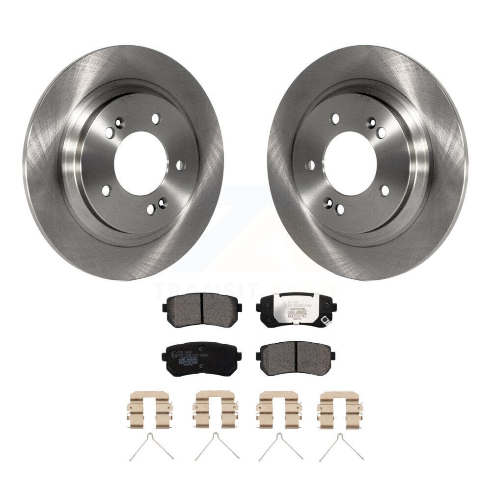 Kit de plaquettes en céramique pour rotor de frein arrière, pour Kia Optima 2016 avec stationnement électrique