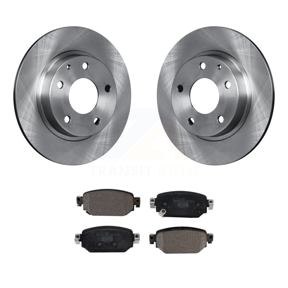 Kit de disques de frein à disque arrière et plaquettes en céramique pour Mazda 3 CX-3 Sport K8T-102991