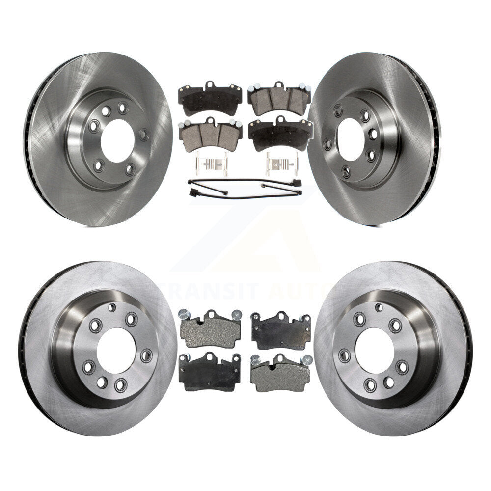 Kit de plaquettes en céramique pour Rotor de frein à disque avant et arrière (6 pièces) pour Audi Q7 Volkswagen Touare