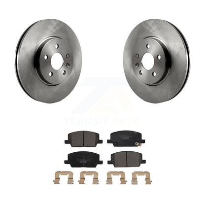 Rotors de frein à disque avant et Kit de plaquettes en céramique pour Buick Encore Chevrolet Trax