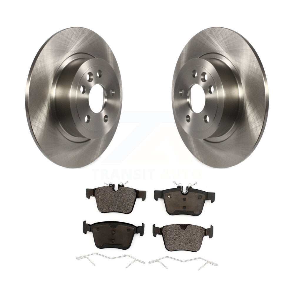 Rotors de frein à disque arrière et kit de plaquettes en céramique pour Land Rover Range Evoqu 2016-2019