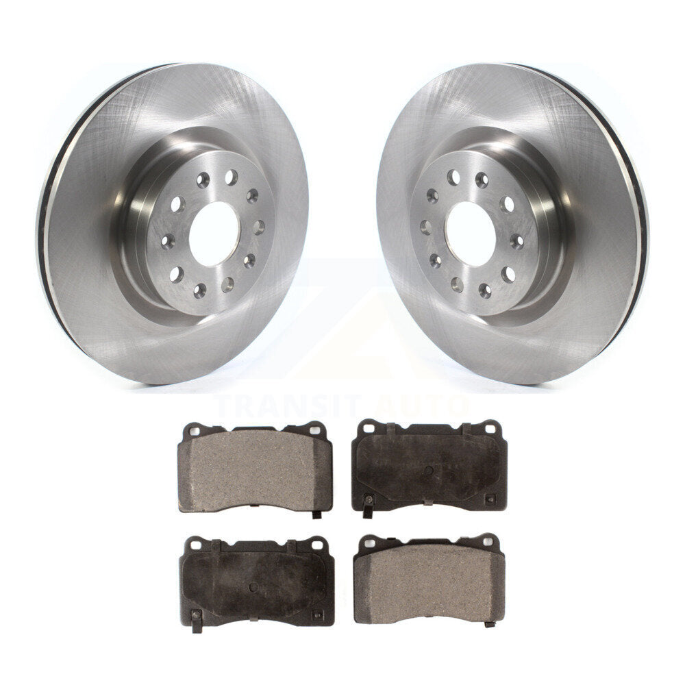Kit de rotors de frein à disque avant et plaquettes en céramique pour Cadillac CTS CT6 K8T-103028