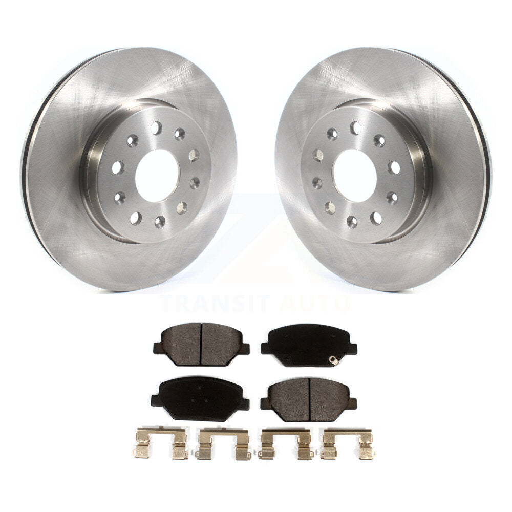 Kit de rotor de frein avant et de plaquettes en céramique pour Chevrolet Camaro sans étrier Brembo