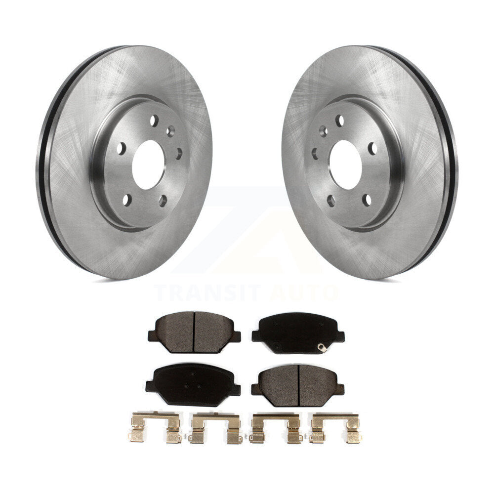 Rotors de frein à disque avant et kit de plaquettes en céramique pour Buick Envision Cadillac XT 2019