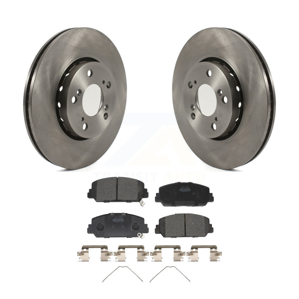 Kit de disques de frein à disque avant et plaquettes en céramique pour Acura RLX K8T-103056