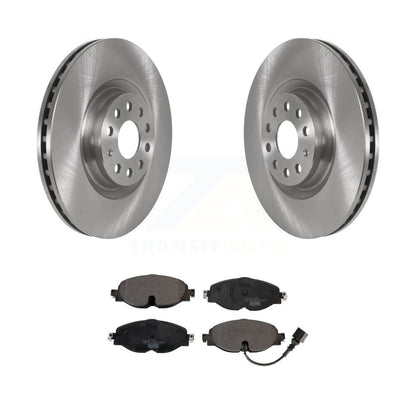 Kit de disques de frein à disque avant et plaquettes en céramique, pour Volkswagen Golf Audi A3