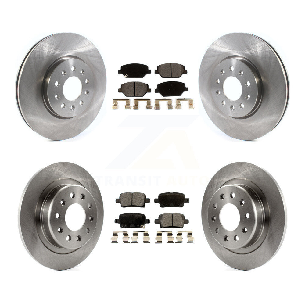 Kit de Rotor de frein avant et arrière et plaquettes en céramique, pour Chevrolet Equinox GMC Terrain Buic