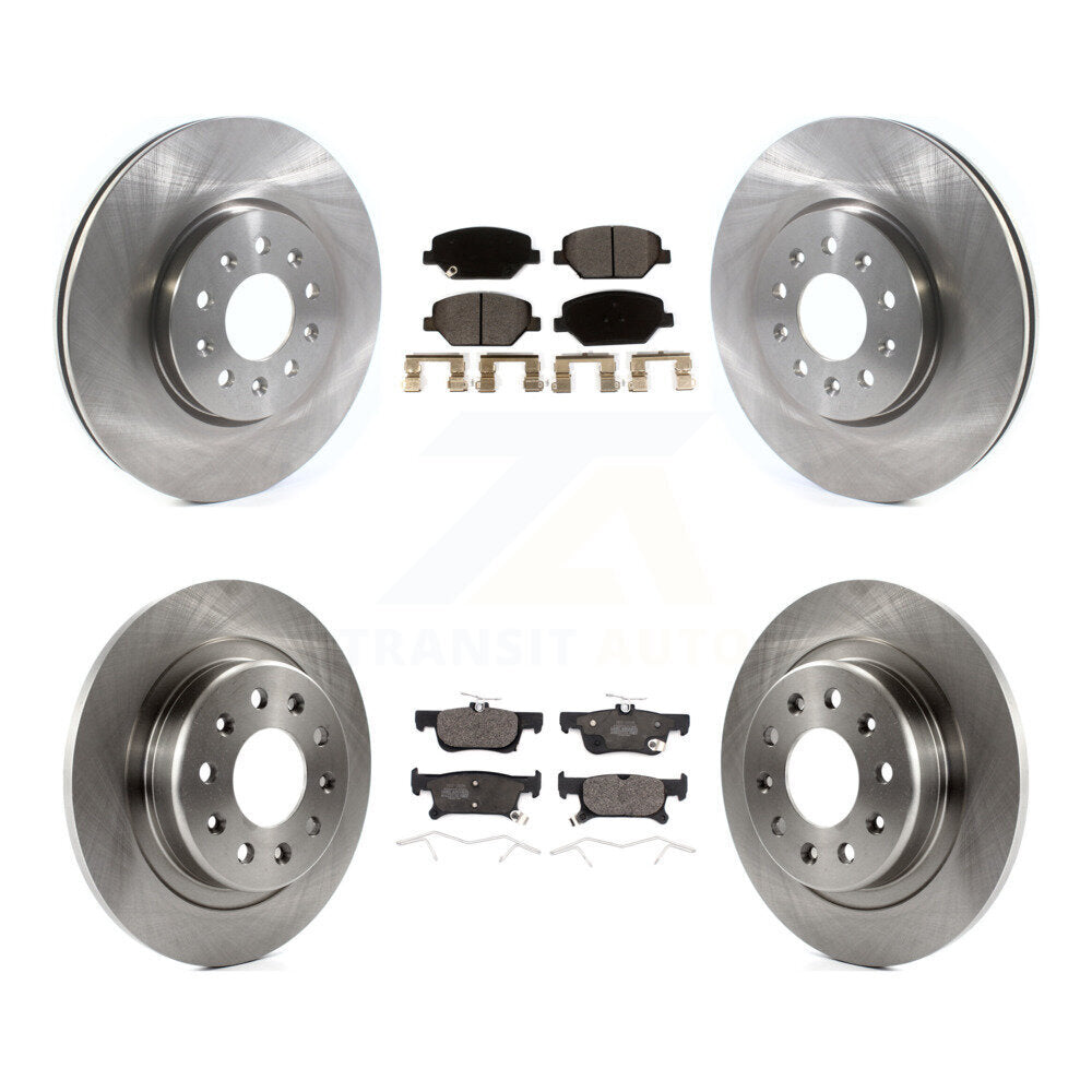 Kit de rotors de frein à disque avant et arrière et plaquettes en céramique pour Buick Envision K8T-103086