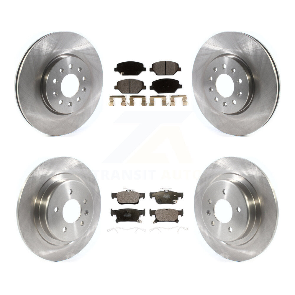 Kit de rotors de frein à disque avant et arrière et plaquettes en céramique pour Buick Envision K8T-103087