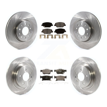 Kit de rotors de frein à disque avant et arrière et plaquettes en céramique pour Buick Envision K8T-103087