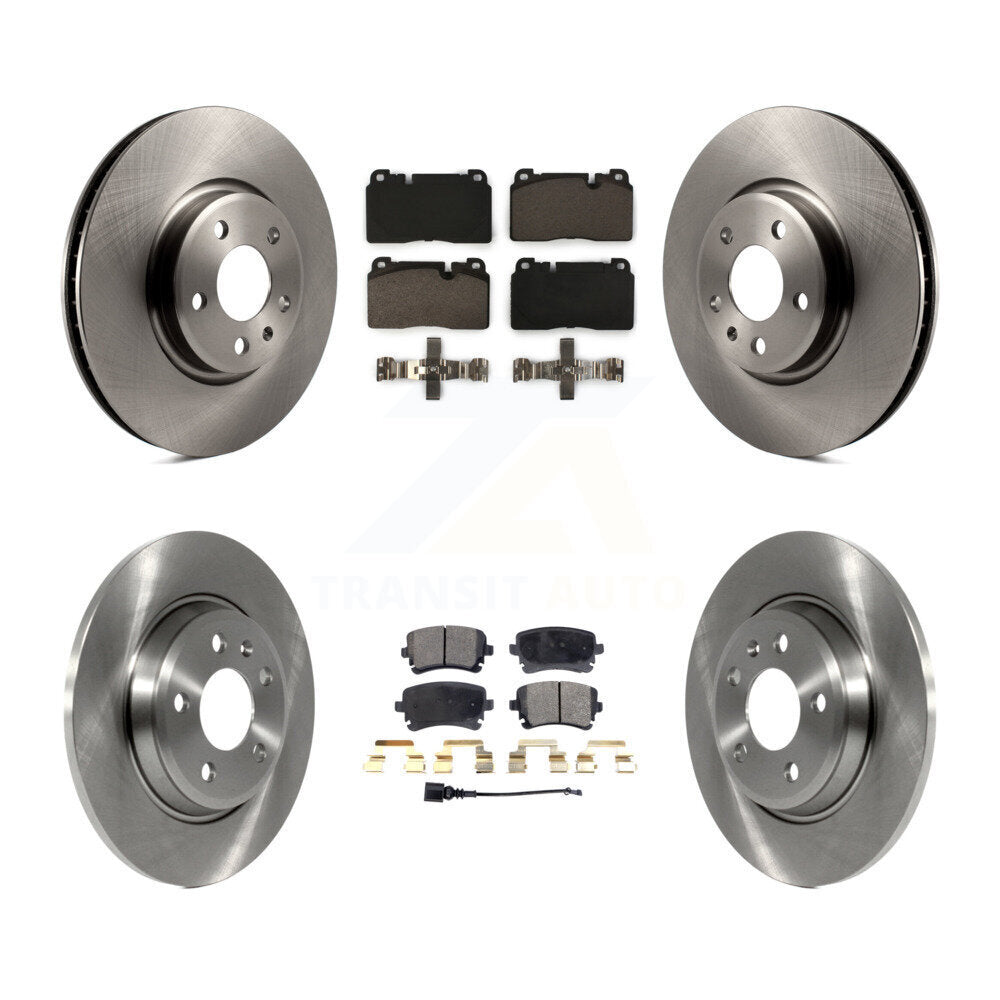 Kit de rotors de frein à disque avant et arrière et plaquettes en céramique pour moteur Audi Q5 FLEX 2016