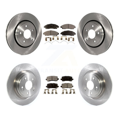 Kit de rotors de frein à disque avant et arrière et plaquettes en céramique pour Acura MDX K8T-103122