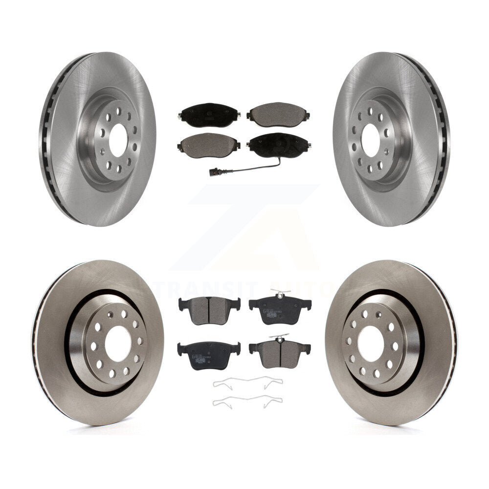 Kit de rotor de frein avant et arrière et plaquettes en céramique, pour Audi Q3 Volkswagen Golf R Arteon S