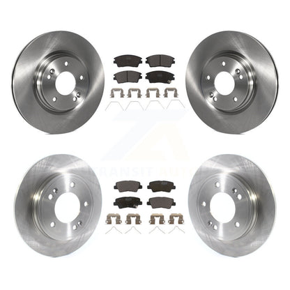 Kit de rotor de frein à disque avant et arrière et plaquettes en céramique pour Hyundai Elantra 2017 2020 1.6