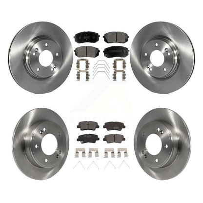 Kit de plaquettes en céramique pour Rotors de frein avant et arrière, pour Kia Forte5 avec stationnement manuel
