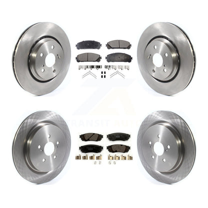 Kit de rotor de frein avant et arrière et plaquettes en céramique, pour Lexus RX350 RX450h RX350L RX450h